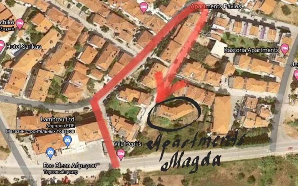 Apartments Magda Polychrono Ngoại thất bức ảnh